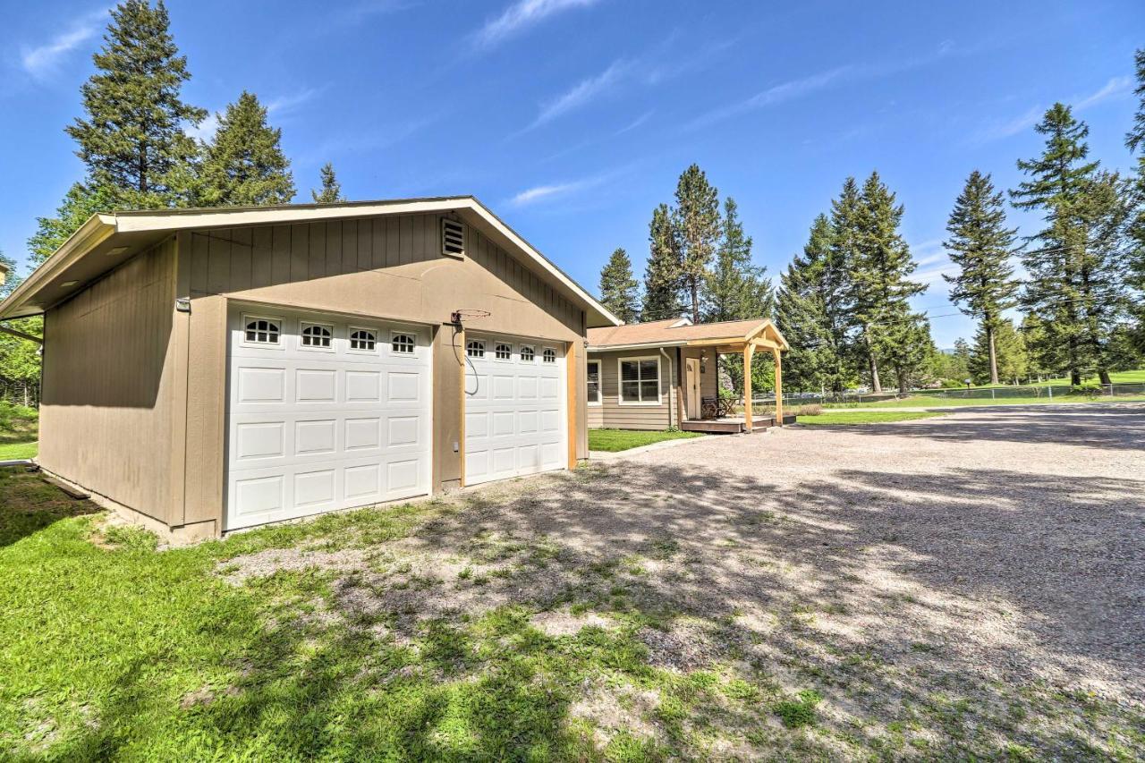 Columbia Falls Private Retreat Pool Table And Deck! Luaran gambar