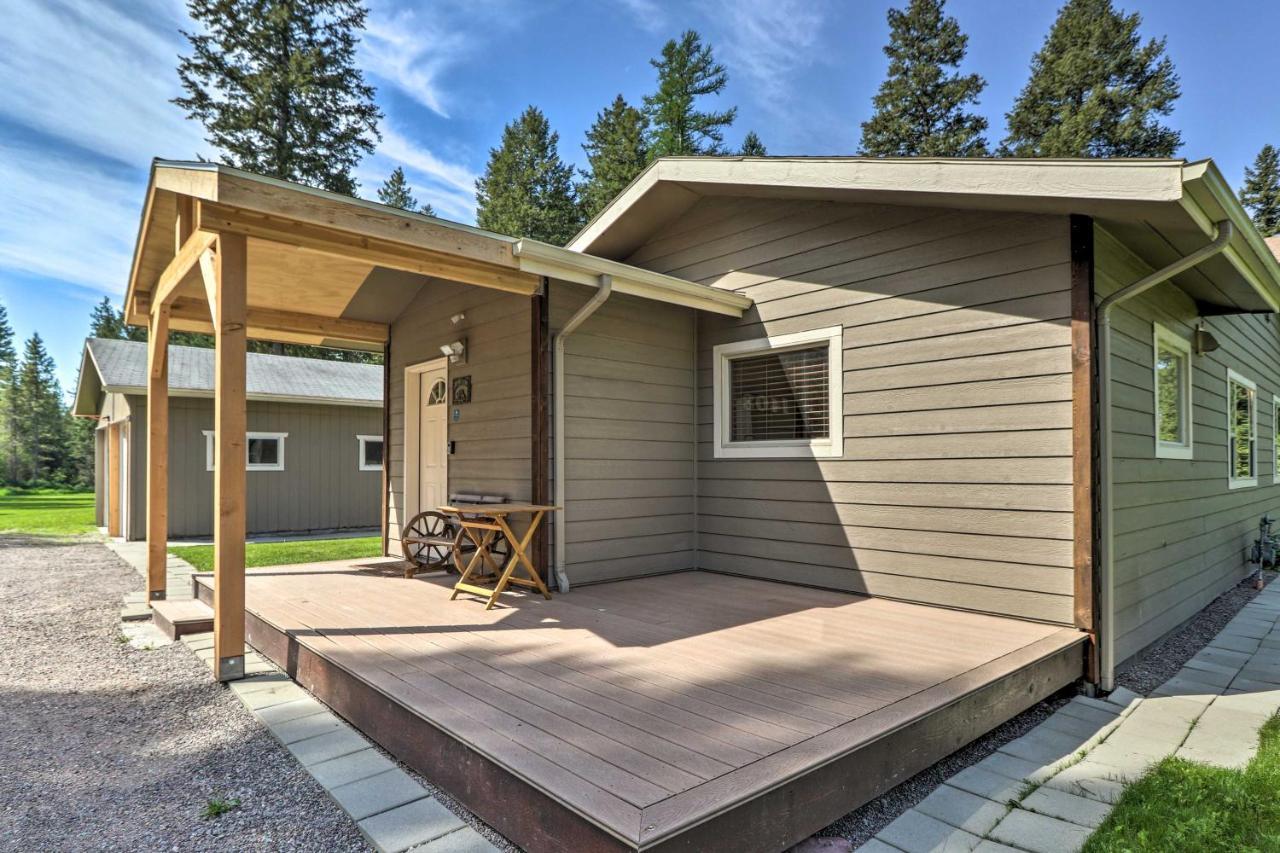 Columbia Falls Private Retreat Pool Table And Deck! Luaran gambar